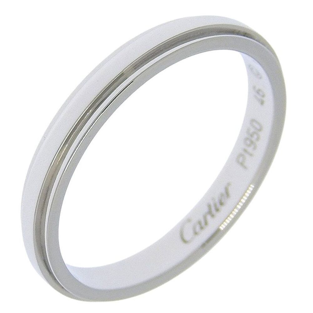 Cartier D’Amour Pt950 Platinum Wedding Ring Size 6